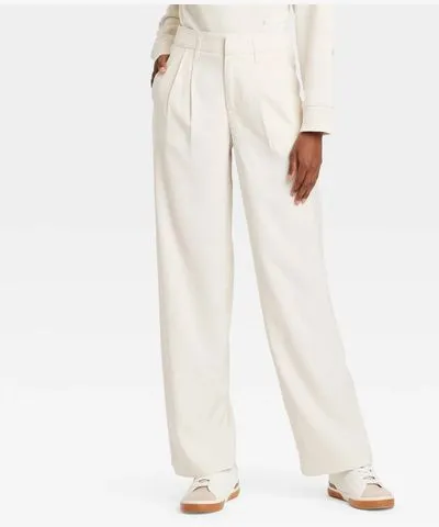 A New Day Women's High-Rise Straight Trousers