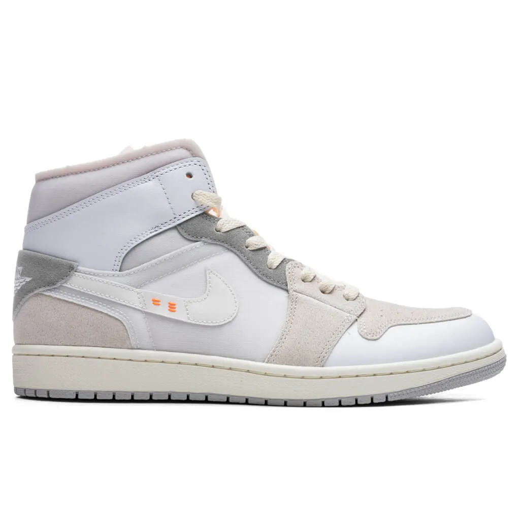 Air Jordan 1 Mid SE Craft - White/Neutrel Grey/Phantom Sail