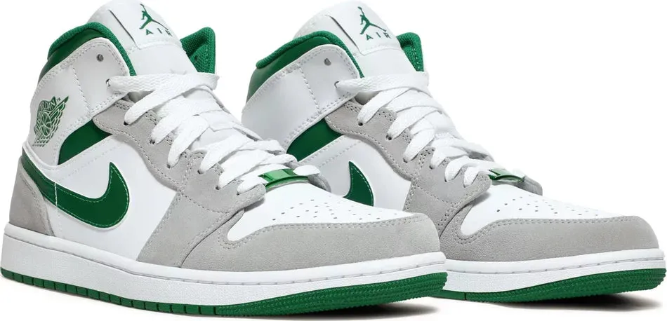 Air Jordan 1 Mid SE 'Grey Pine Green'