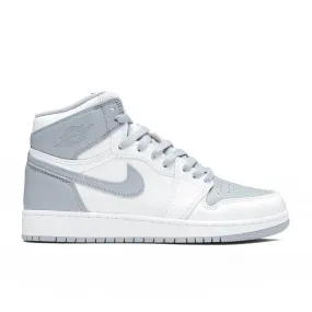 Air Jordan 1 Retro High OG (GS) - Stealth/White