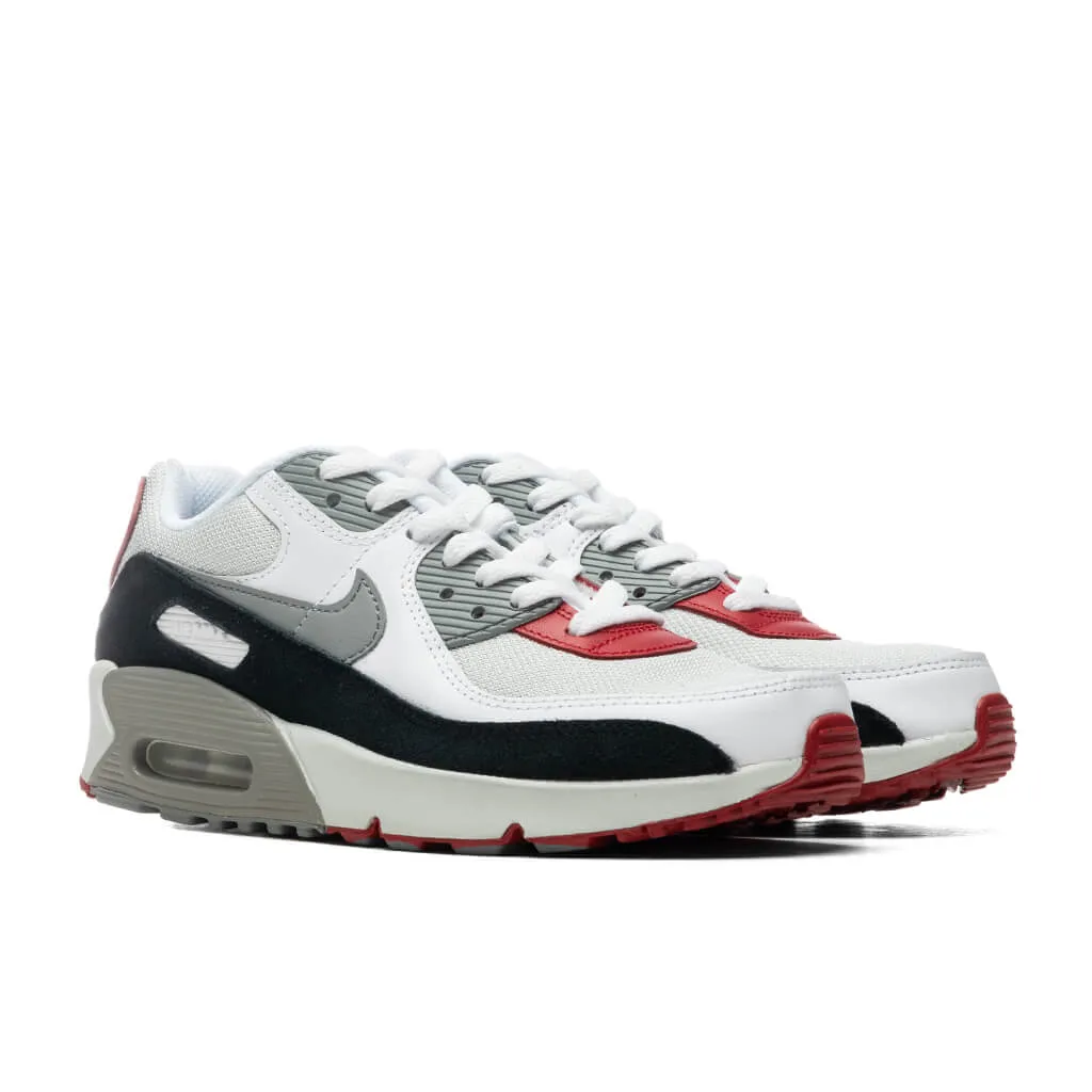 Air Max 90 LTR (GS) - Photon Dust/Particle Grey/Varsity Red