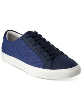 ALFANI Mens Navy Comfort Grayson Round Toe Platform Lace-Up Athletic Sneakers Shoes M