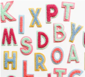 Alphabet Letter Patches