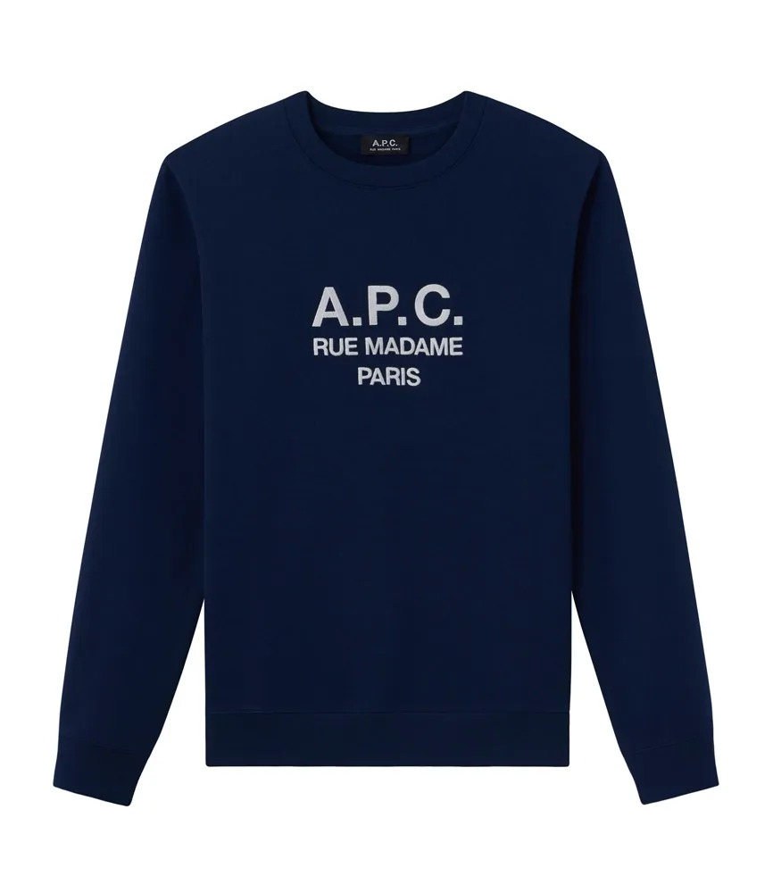 A.P.C.  |Crew Neck Long Sleeves Plain Logo Designers Sweatshirts