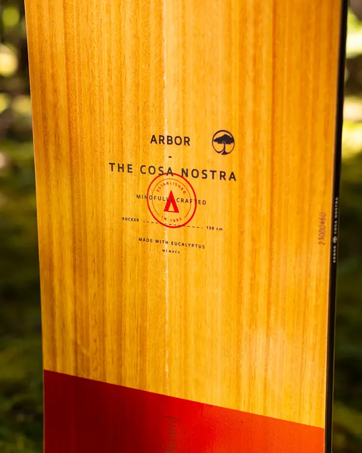 Arbor Cosa Nostra Rocker Snowboard - 2023