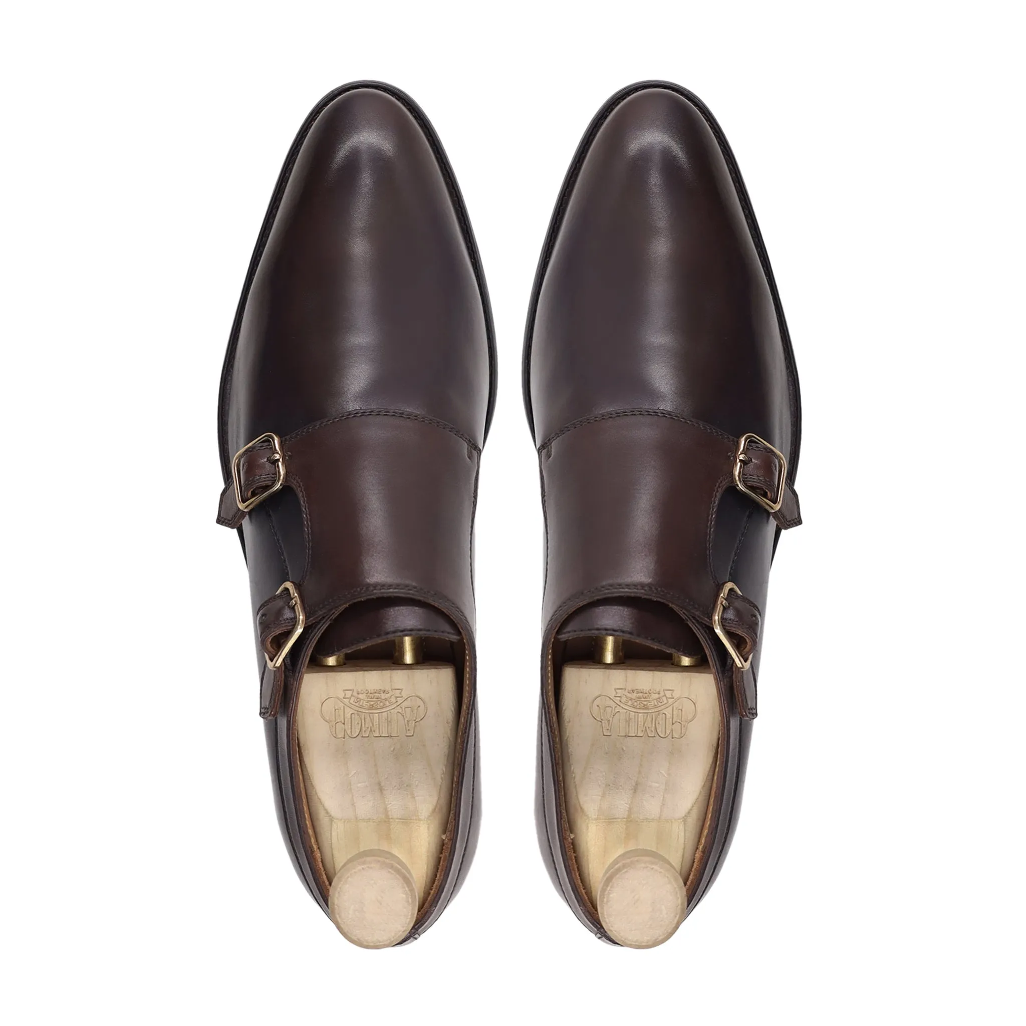 ARTISTA - DARK BROWN DOUBLE MONKSTRAP