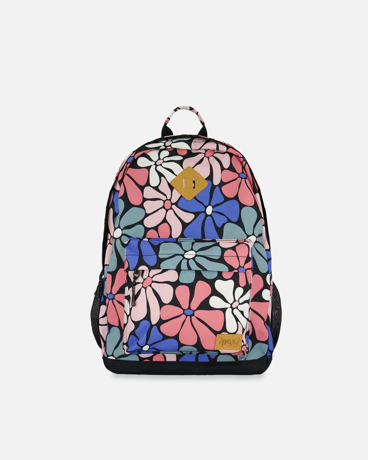 Backpack Printed Retro Flowers