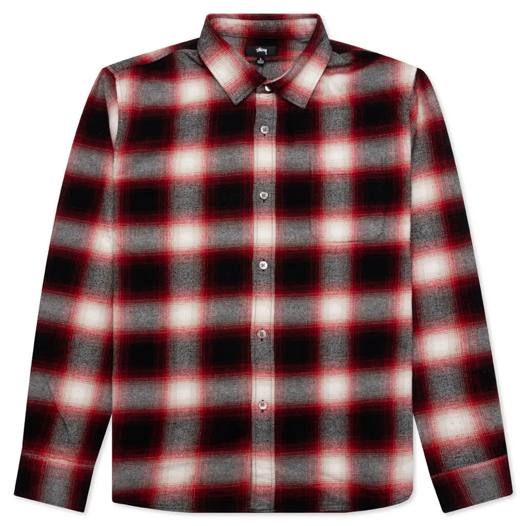 Bay Plaid Shirt - Red