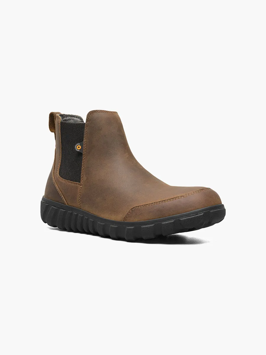 Bogs Men’s Casual Chelsea II Boots-Brown