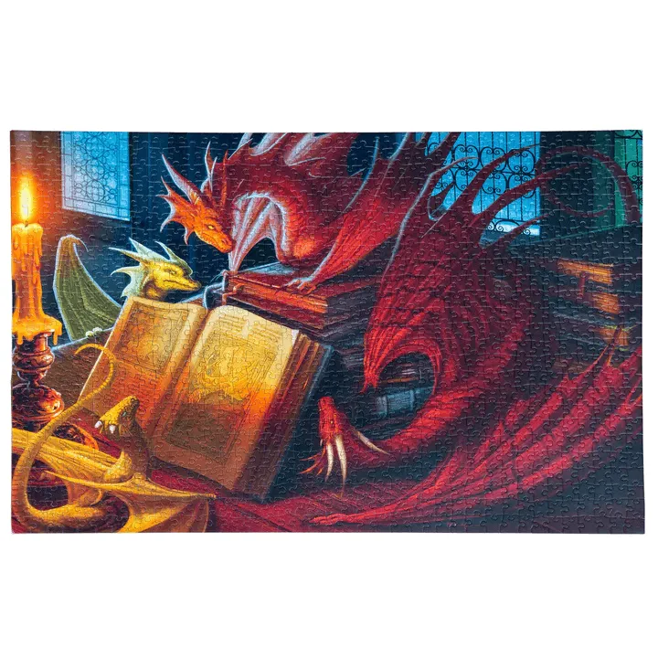 Book Wyrms Jigsaw Puzzle (1000 Pcs)