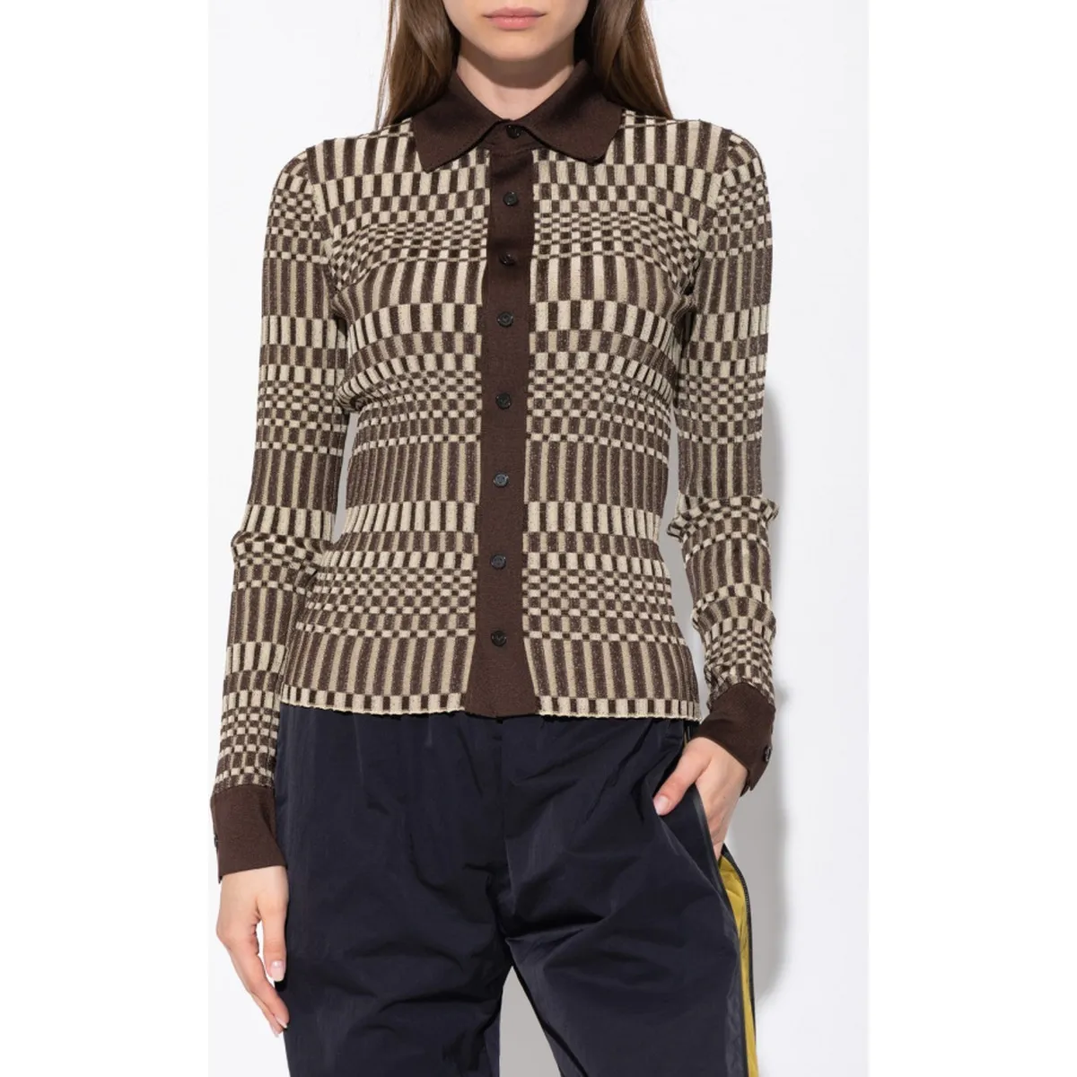 BOTTEGA VENETA  |Casual Style Silk Long Sleeves Elegant Style Outlet