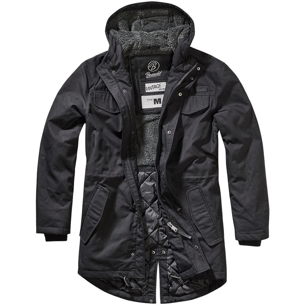 Brandit Marsh Lake Parka Black