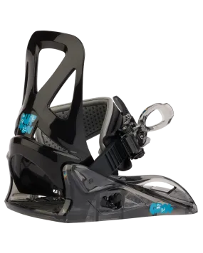 Burton Kids' Grom Disc Snowboard Bindings - Black