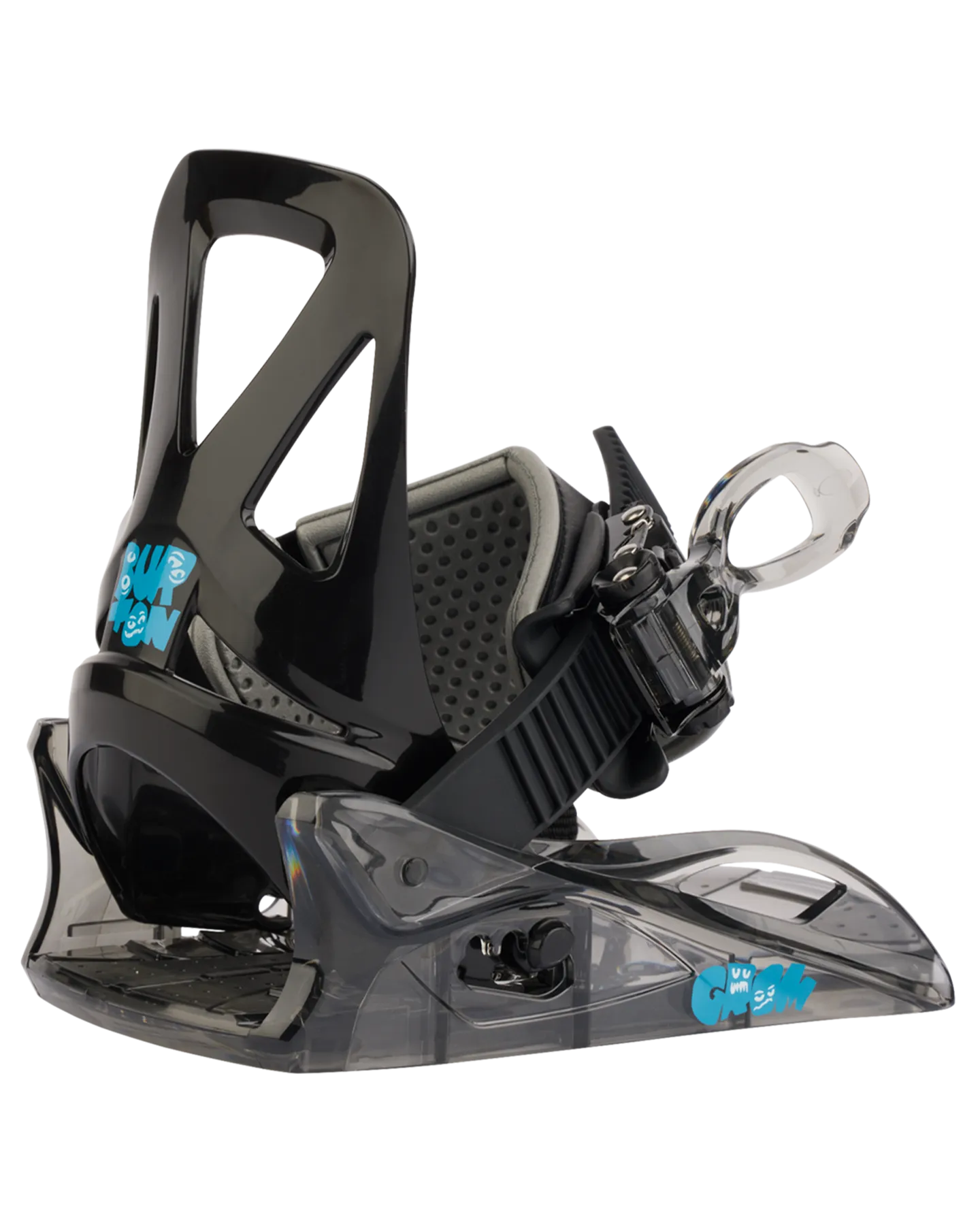 Burton Kids' Mini Grom Disc Snowboard Bindings - Black