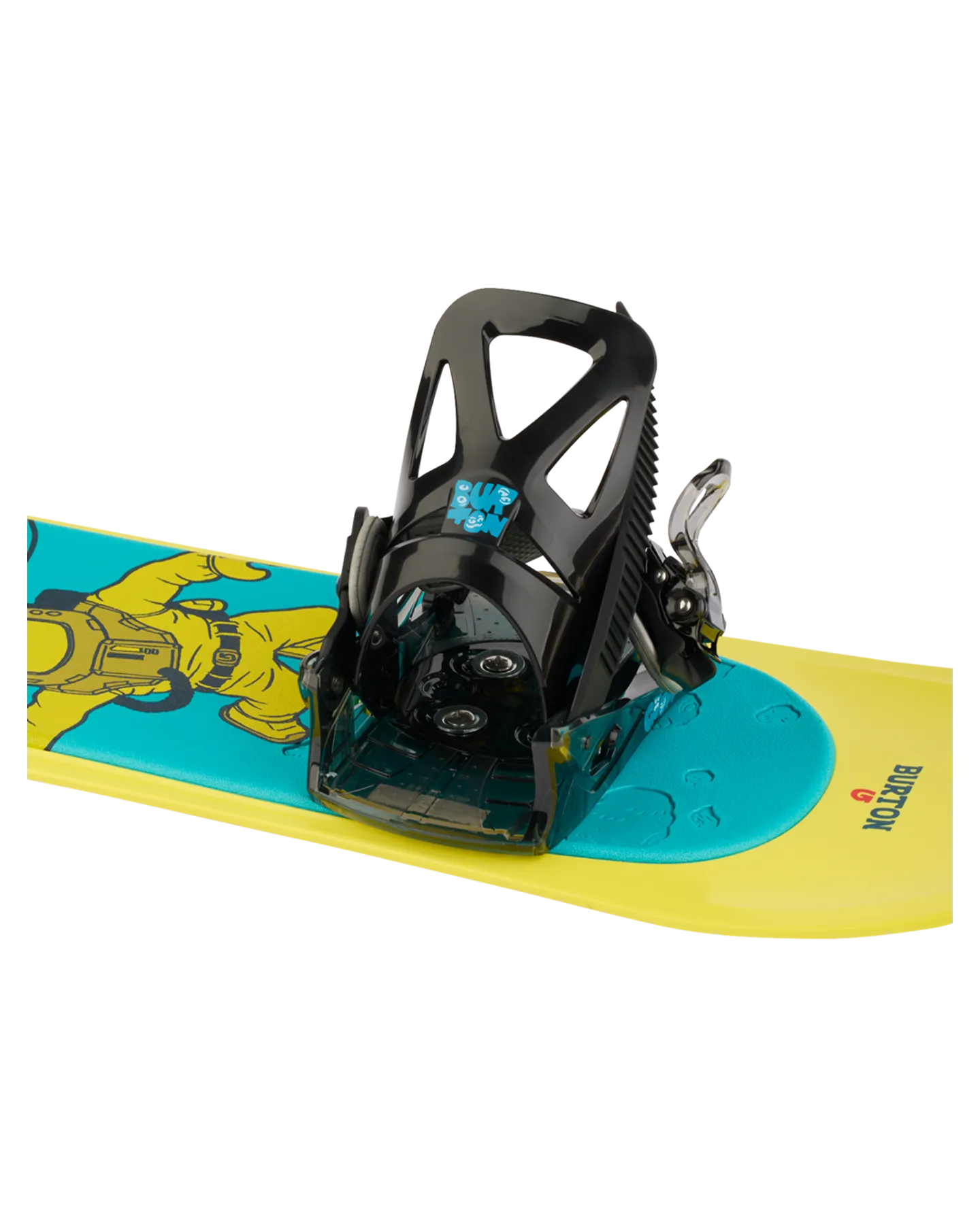 Burton Kids' Mini Grom Disc Snowboard Bindings - Black