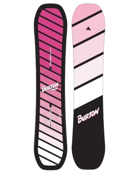 Burton Kids' Smalls (Pink) Snowboard - 2024