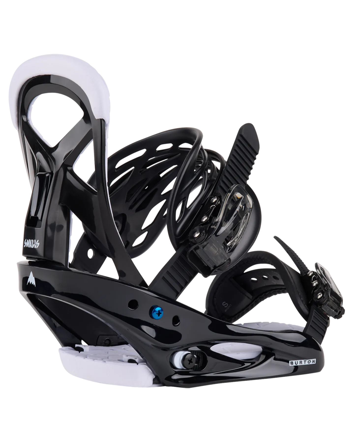 Burton Kids' Smalls Re:Flex Snowboard Bindings - Black