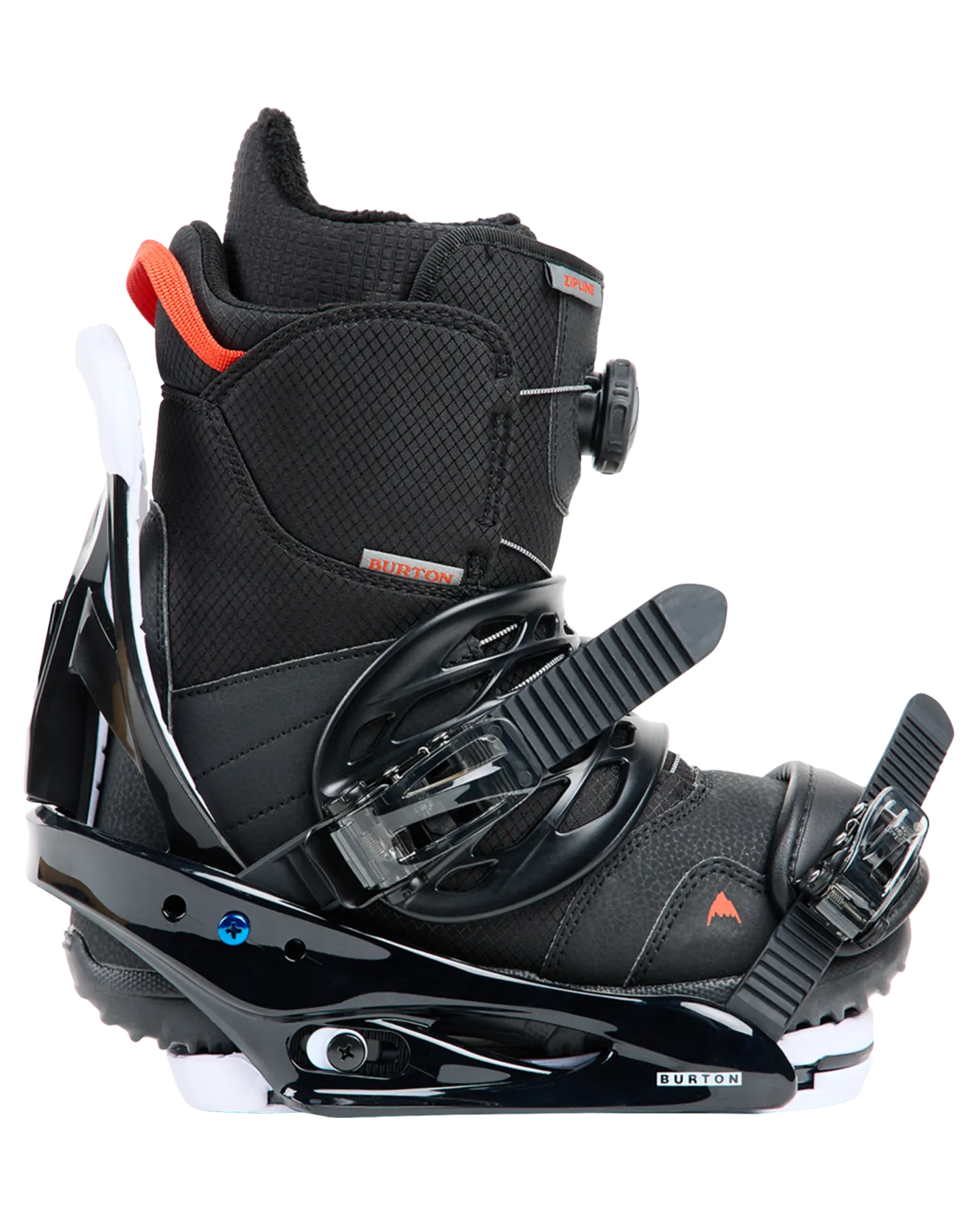 Burton Kids' Smalls Re:Flex Snowboard Bindings - Black