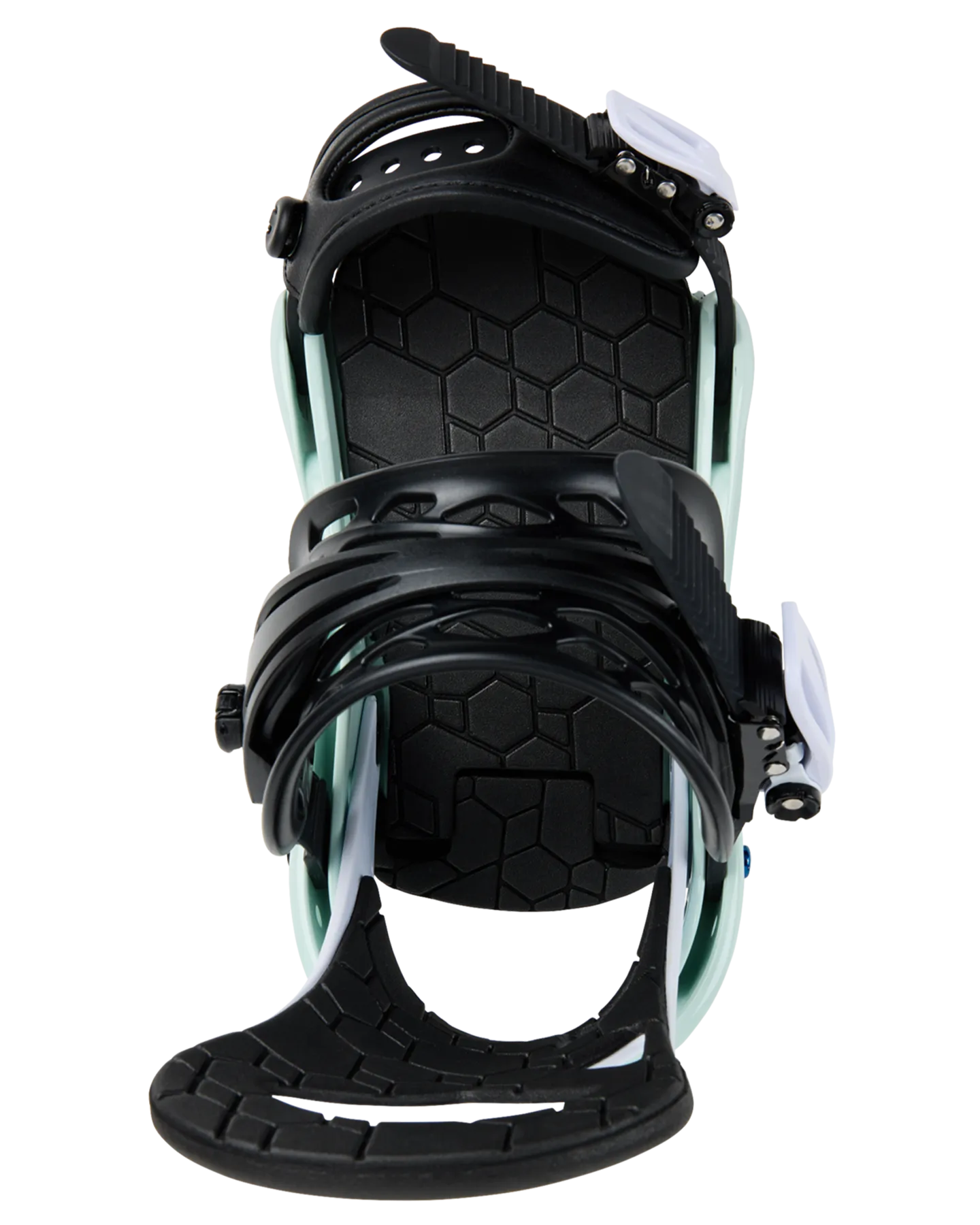 Burton Kids' Smalls Re:Flex Snowboard Bindings - Neo-Mint/White - 2024