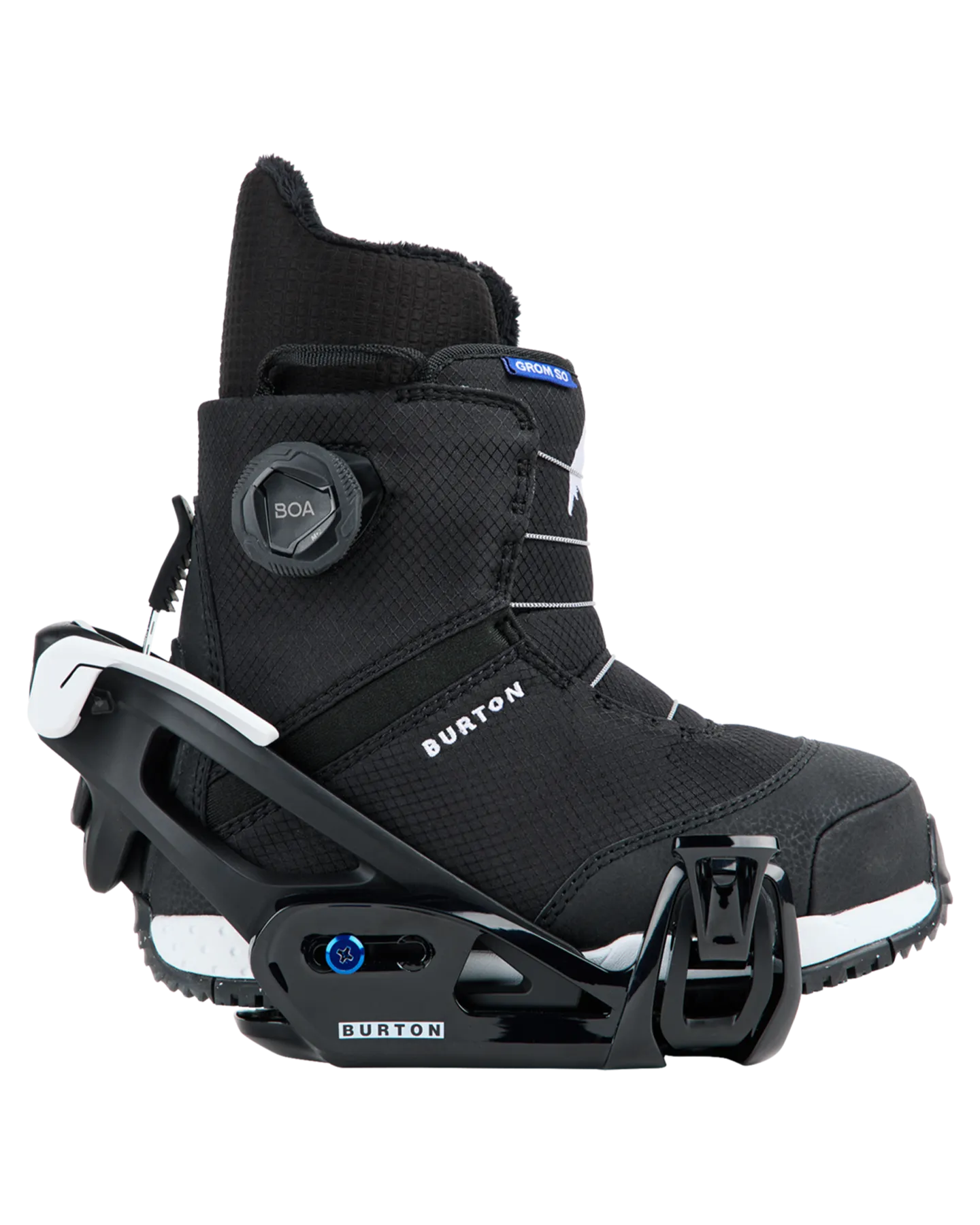 Burton Kids' Step On Grom Snowboard Bindings - Black