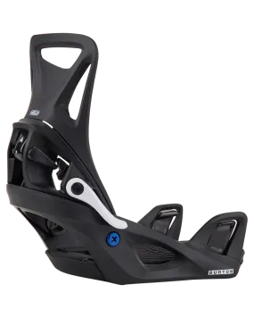 Burton Kids' Step On Re:Flex Snowboard Bindings - Black