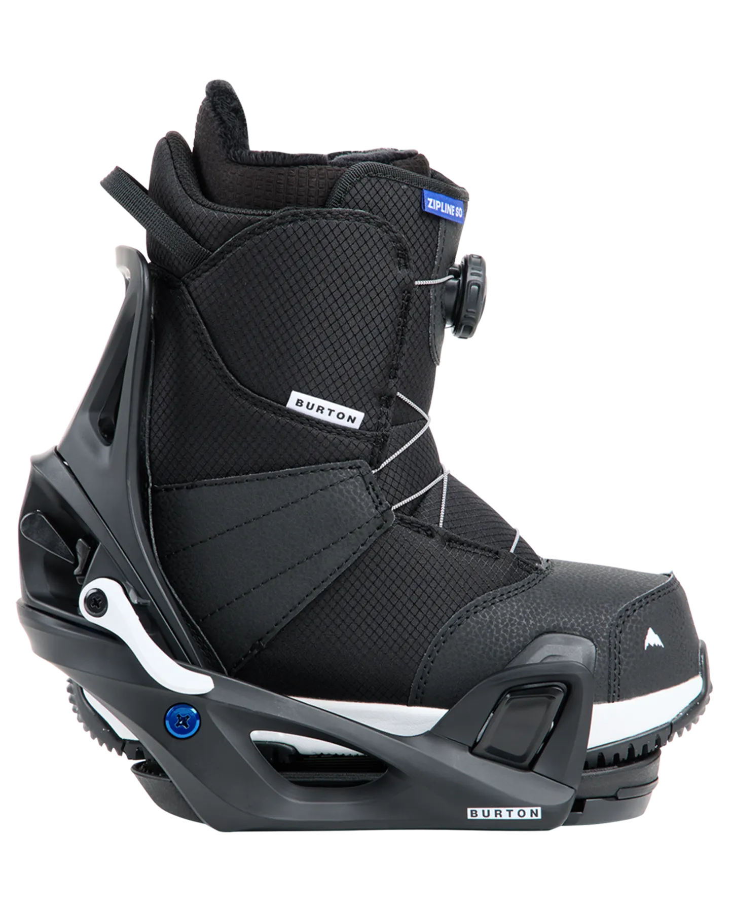 Burton Kids' Step On Re:Flex Snowboard Bindings - Black