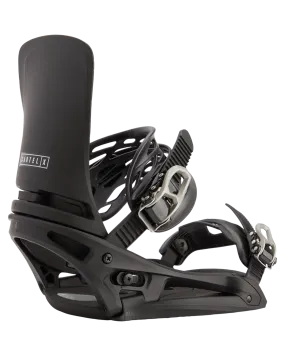 Burton Men's Cartel X Est Snowboard Bindings - Black - 2024