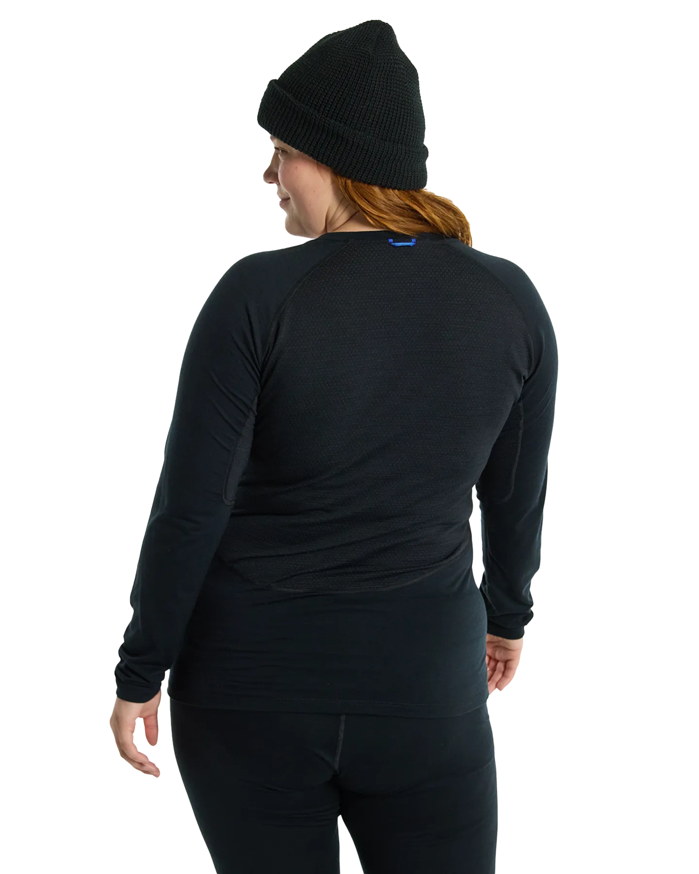 Burton Women's Phayse Merino Base Layer Crewneck - True Black