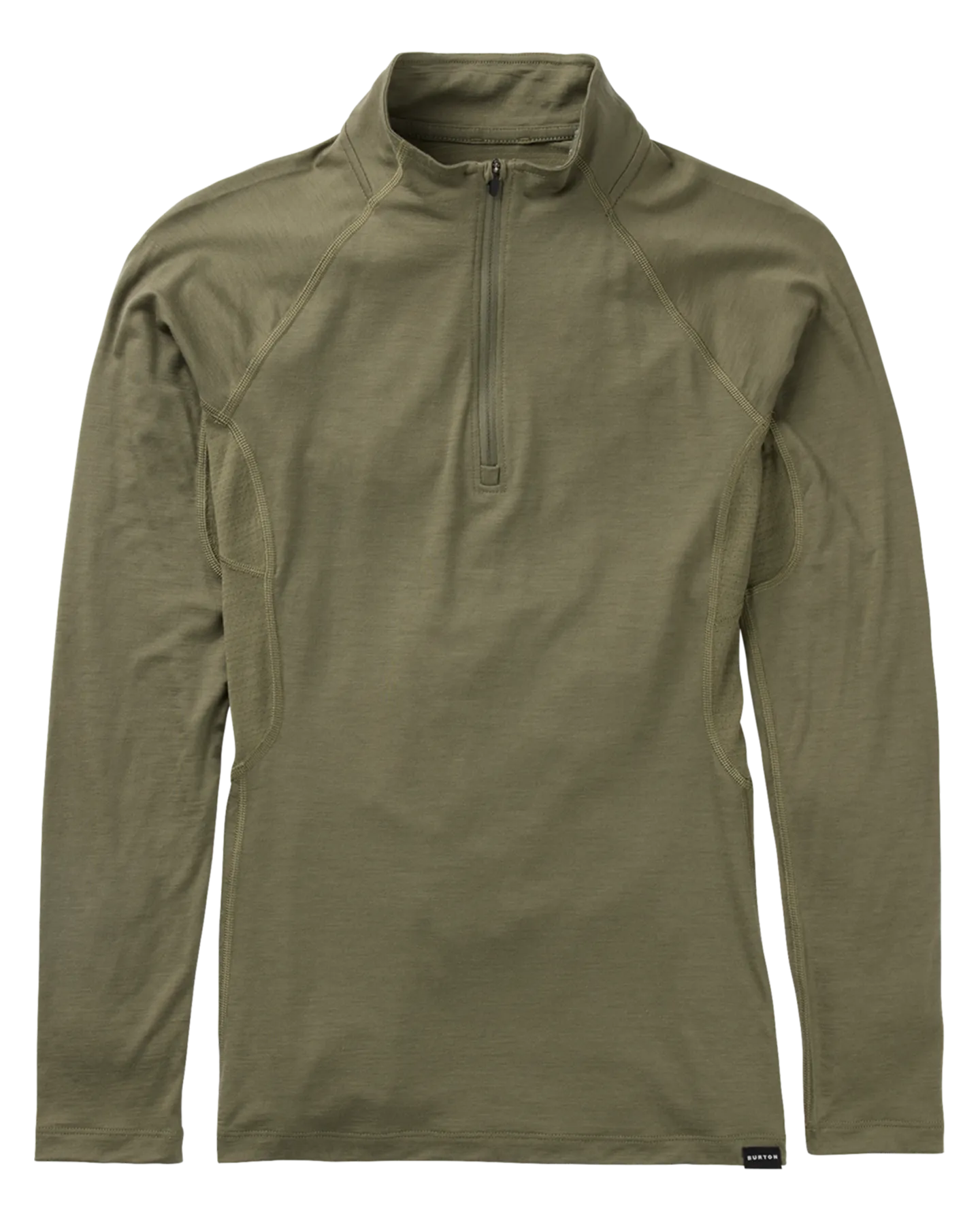 Burton Women's Phayse Merino Quarter-Zip First Layer - Forest Moss