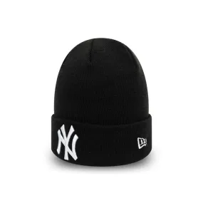 CAPPELLO BEANIE NEW YORK YANKEES Uomo Black White