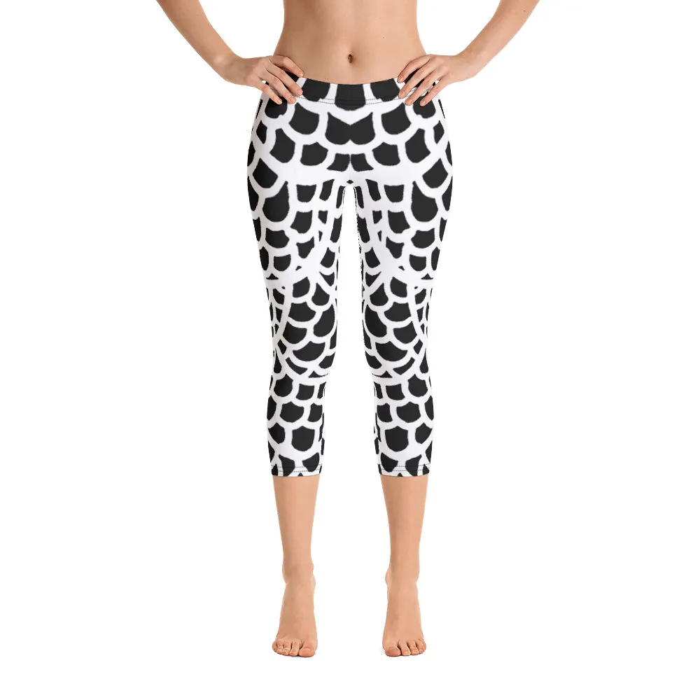 Capri Leggings Wind Over Spring Water