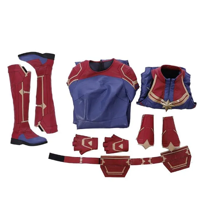 Captain Marvel Carol Danvers cosplay costume