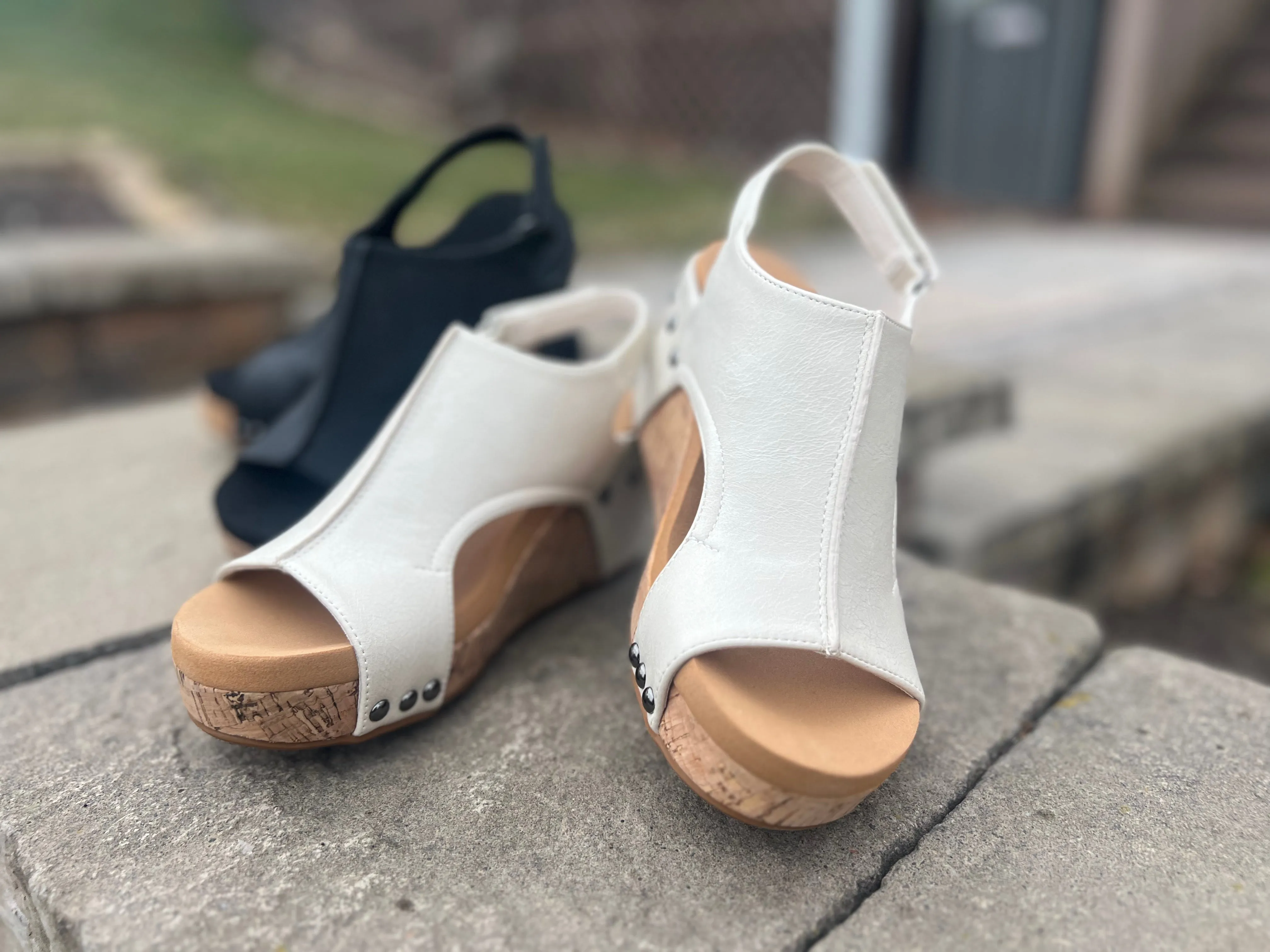 Carley Wedge Sandals (b-2)(w1)(bc-a)(f3)