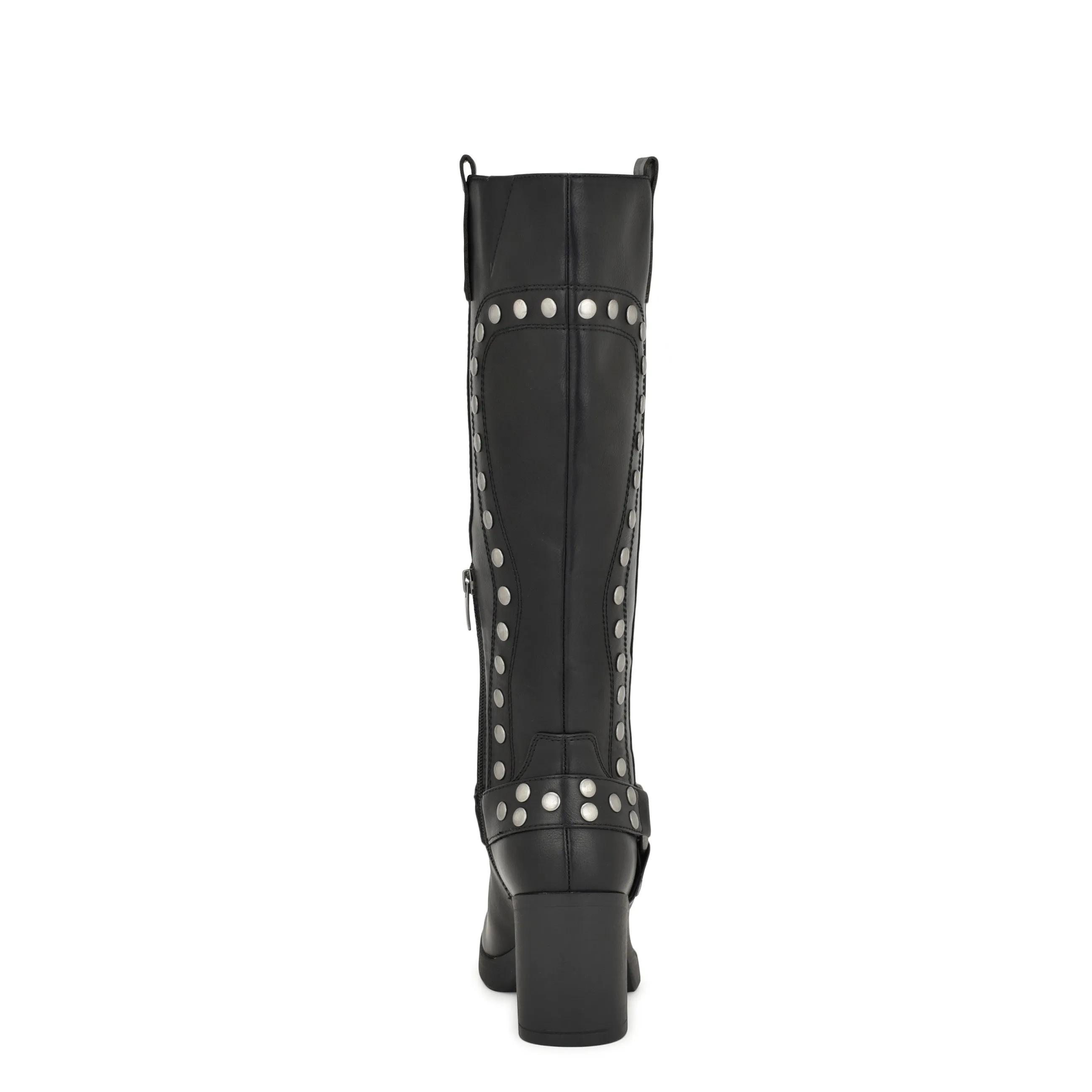 Cert Heeled Moto Boots