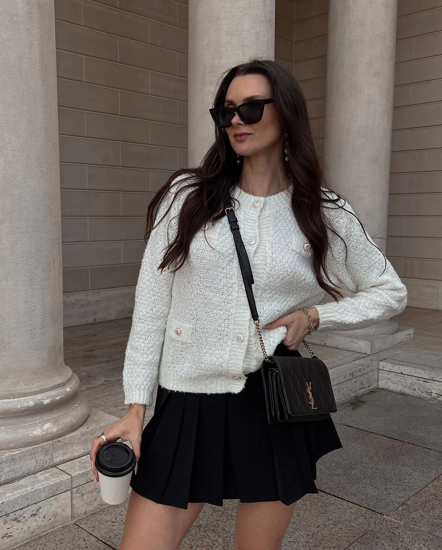 Chicwish  |Casual Style Long Sleeves Party Style Elegant Style