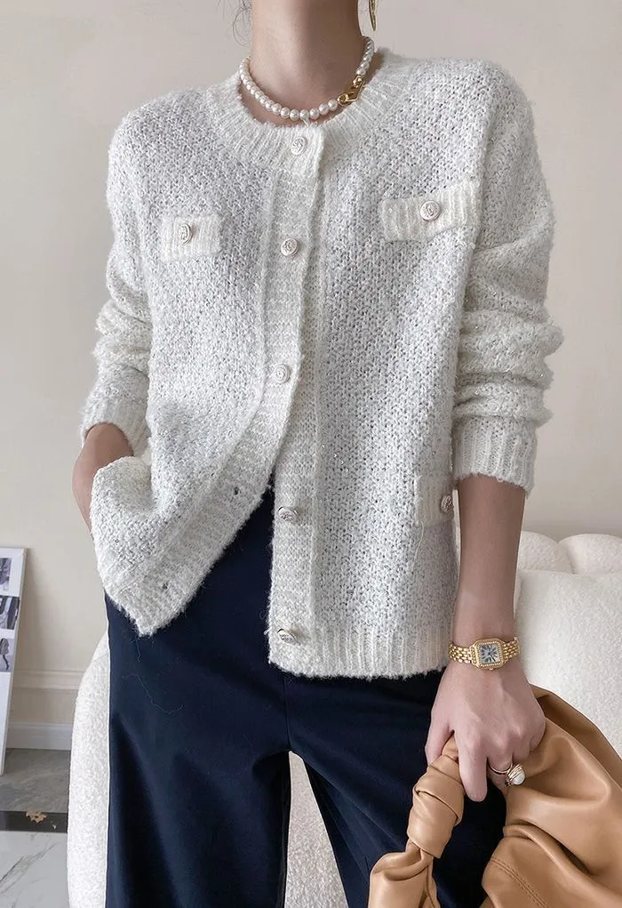 Chicwish  |Casual Style Long Sleeves Party Style Elegant Style