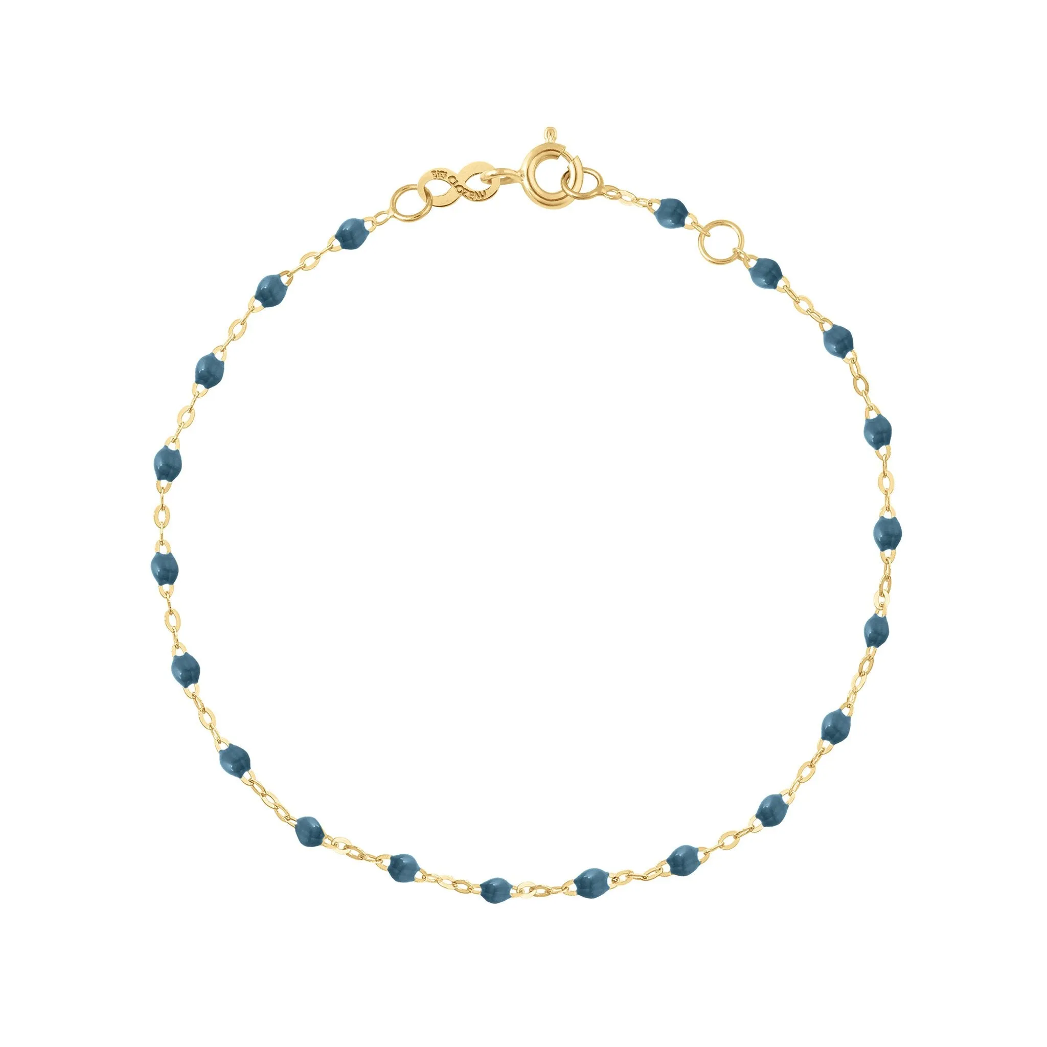 Classic Gigi Jeans bracelet, Yellow Gold, 5.9