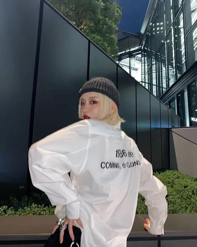 COMME des GARCONS  |Unisex Long Sleeves Plain Logo Designers Shirts