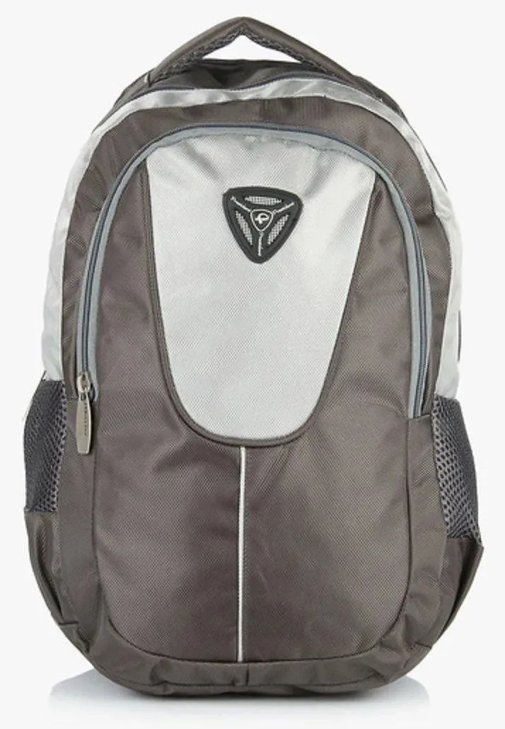 Cosmo Grey Backpack / School Bag by President Bags