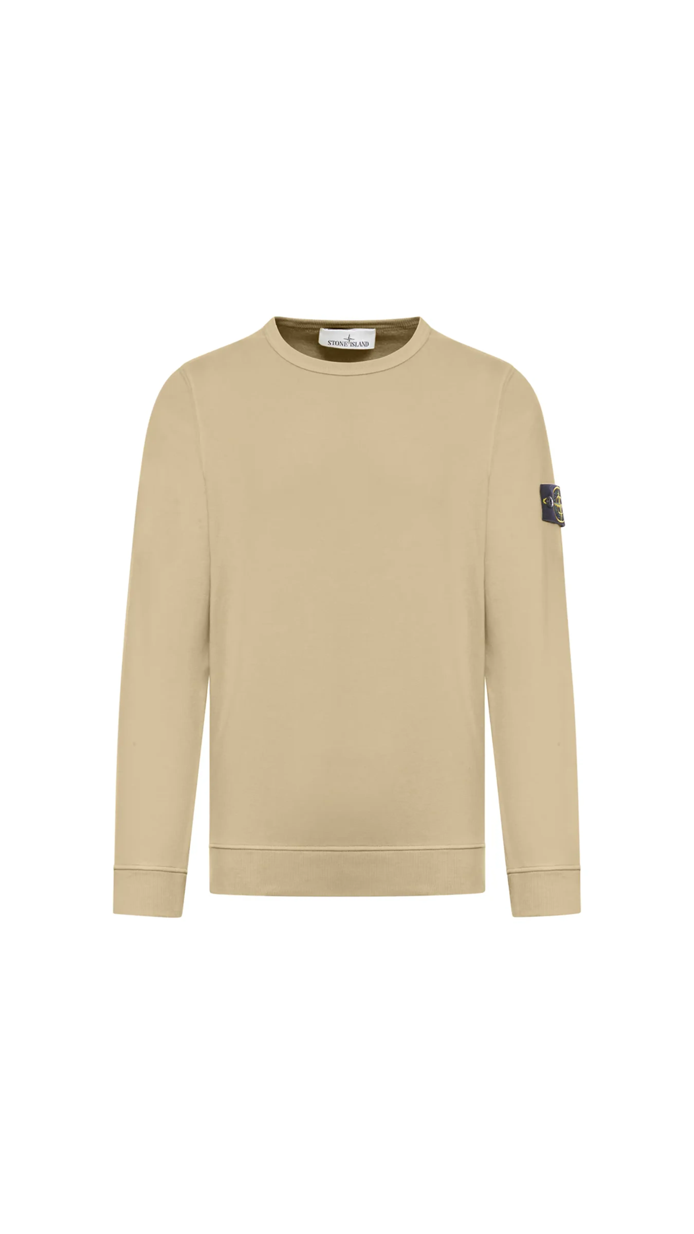 Cotton Sweatshirt - Beige