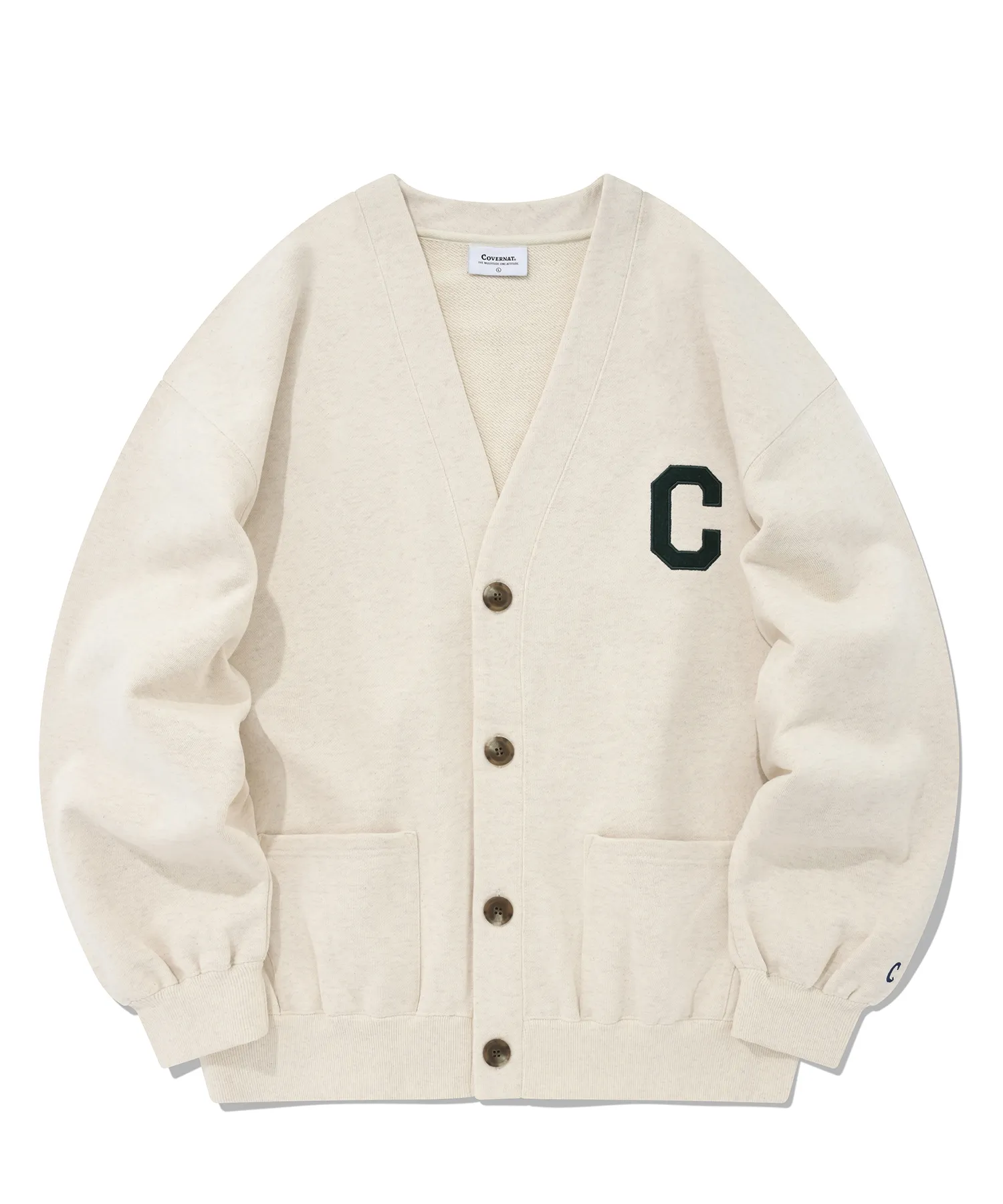 COVERNAT  |[COVERNAT]★C Logo Overfit Sweat Cardigan