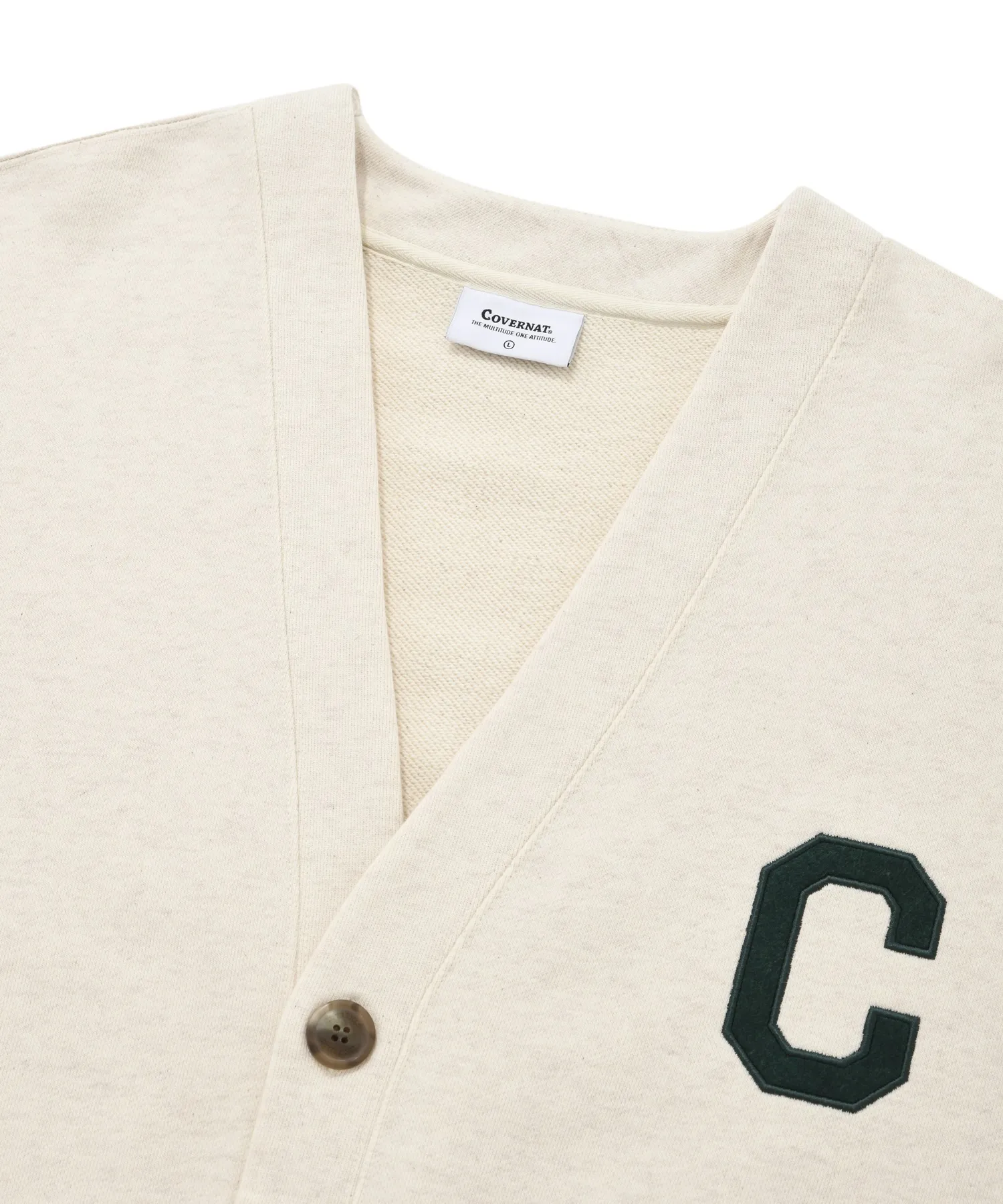 COVERNAT  |[COVERNAT]★C Logo Overfit Sweat Cardigan