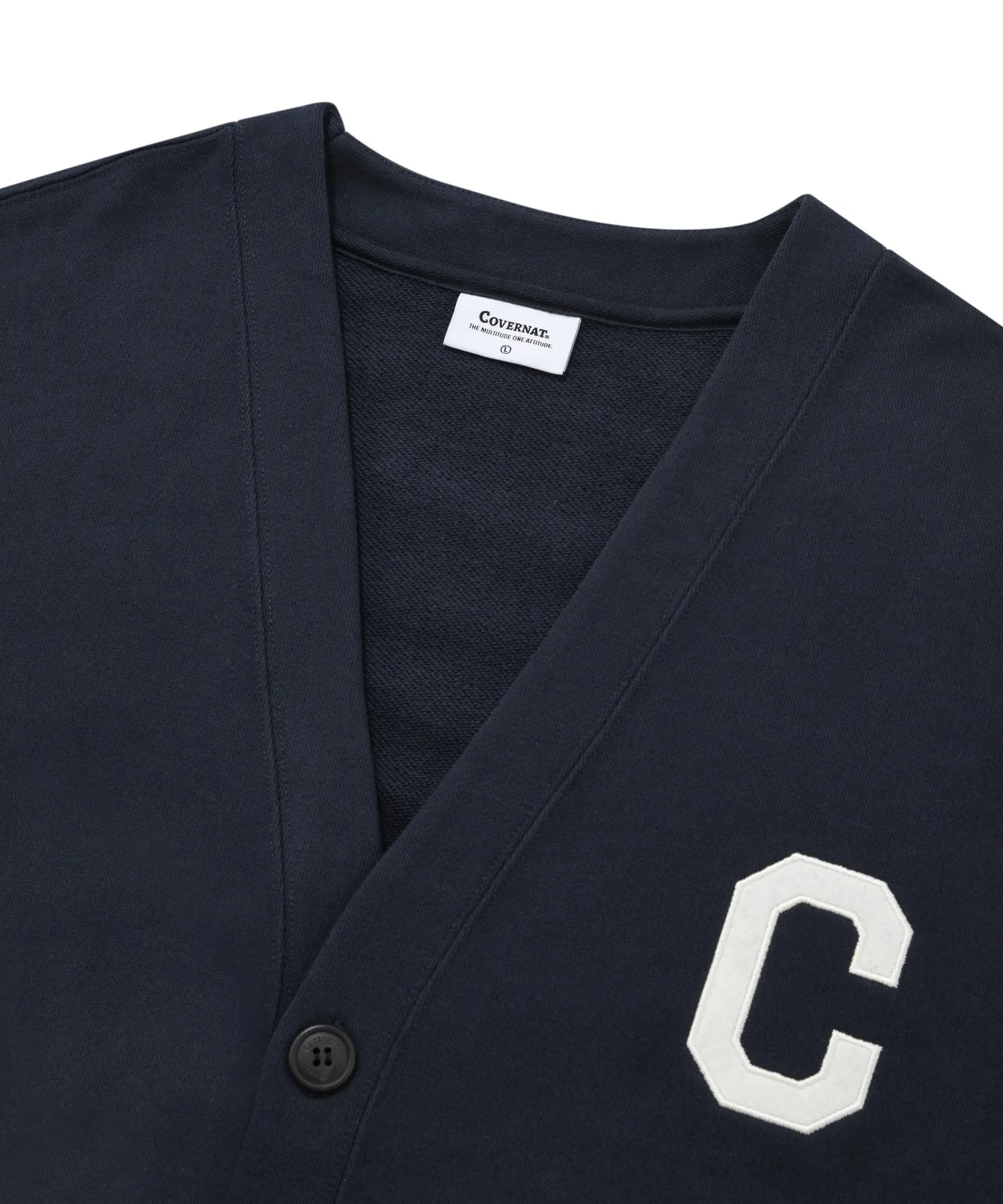 COVERNAT  |[COVERNAT]★C Logo Overfit Sweat Cardigan