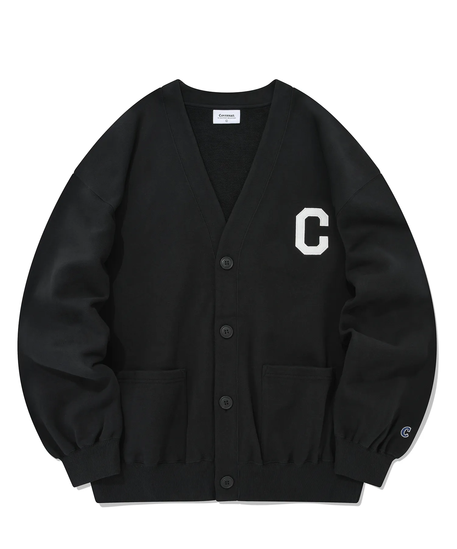 COVERNAT  |[COVERNAT]★C Logo Overfit Sweat Cardigan