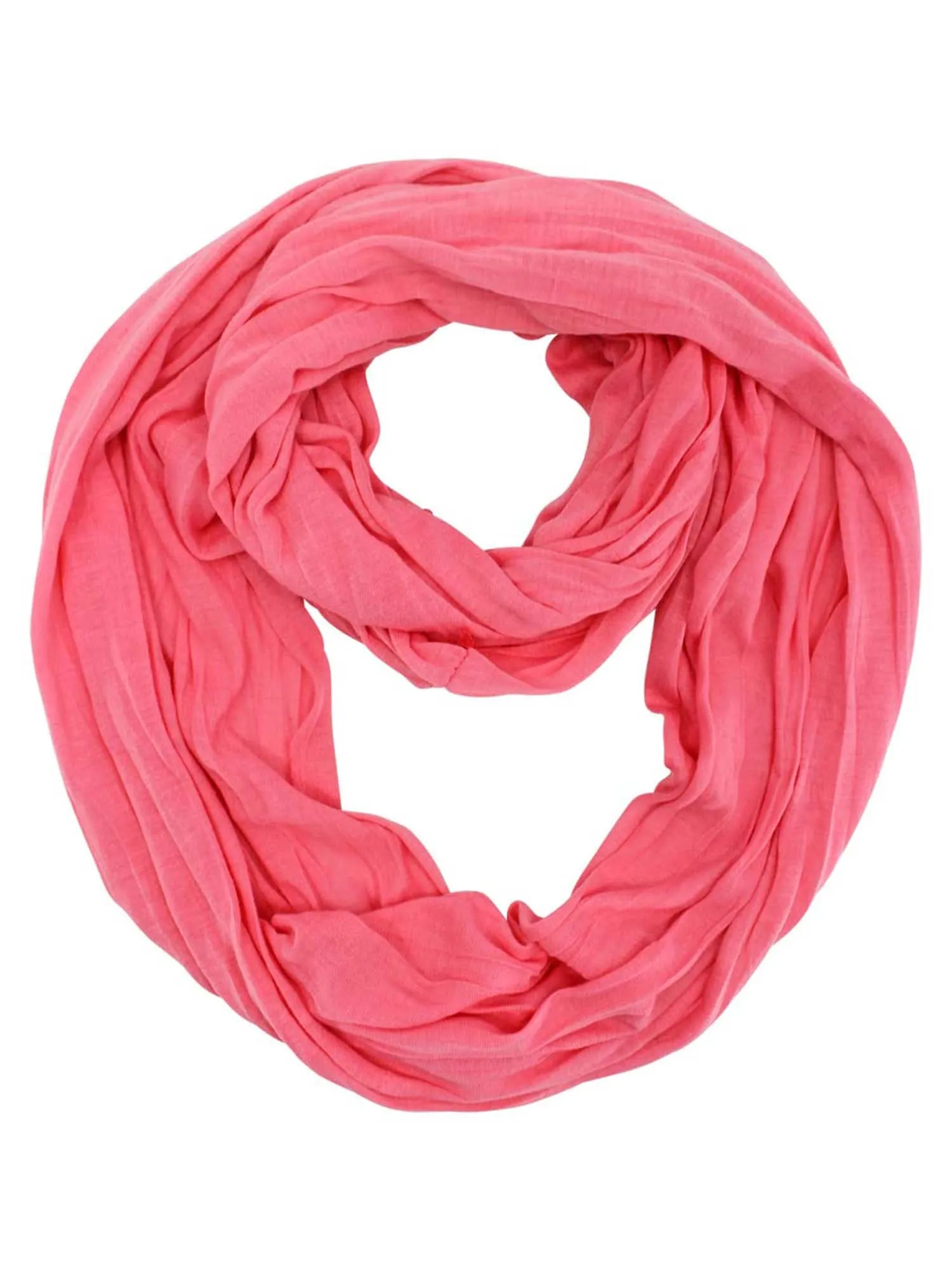 Crinkled Spring Infinity Scarf