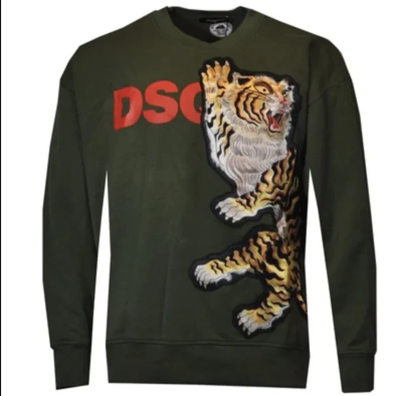 D SQUARED2  |Crew Neck Unisex Long Sleeves Cotton Logo Luxury Sweatshirts