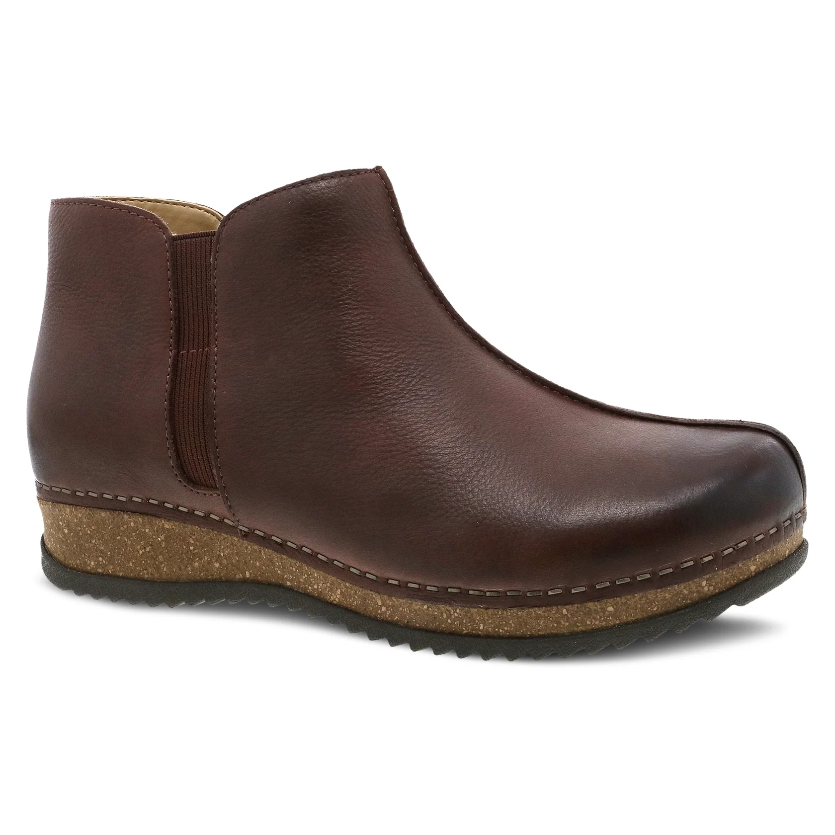 Dansko Women’s Makara Zip Up Boots-Brown