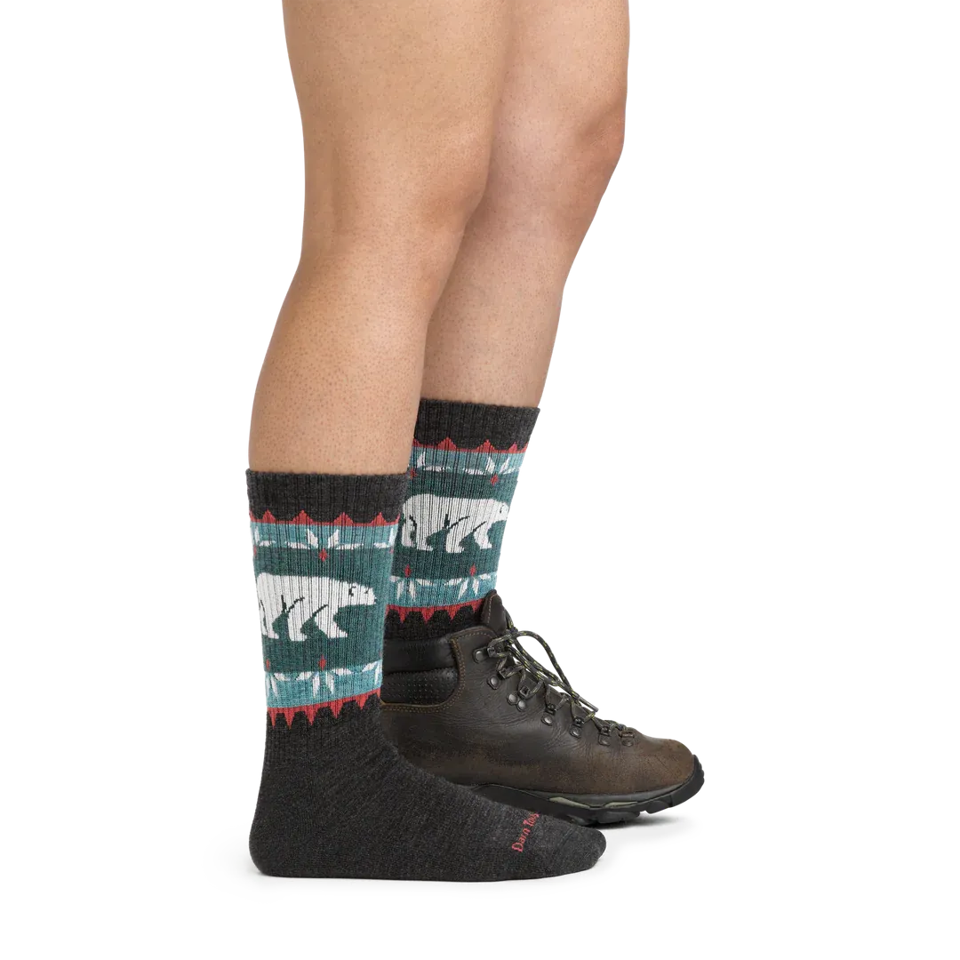 Darn Tough Vanna Grizzle Boot Midweight Hiking Sock (Women’s) - Charcoal