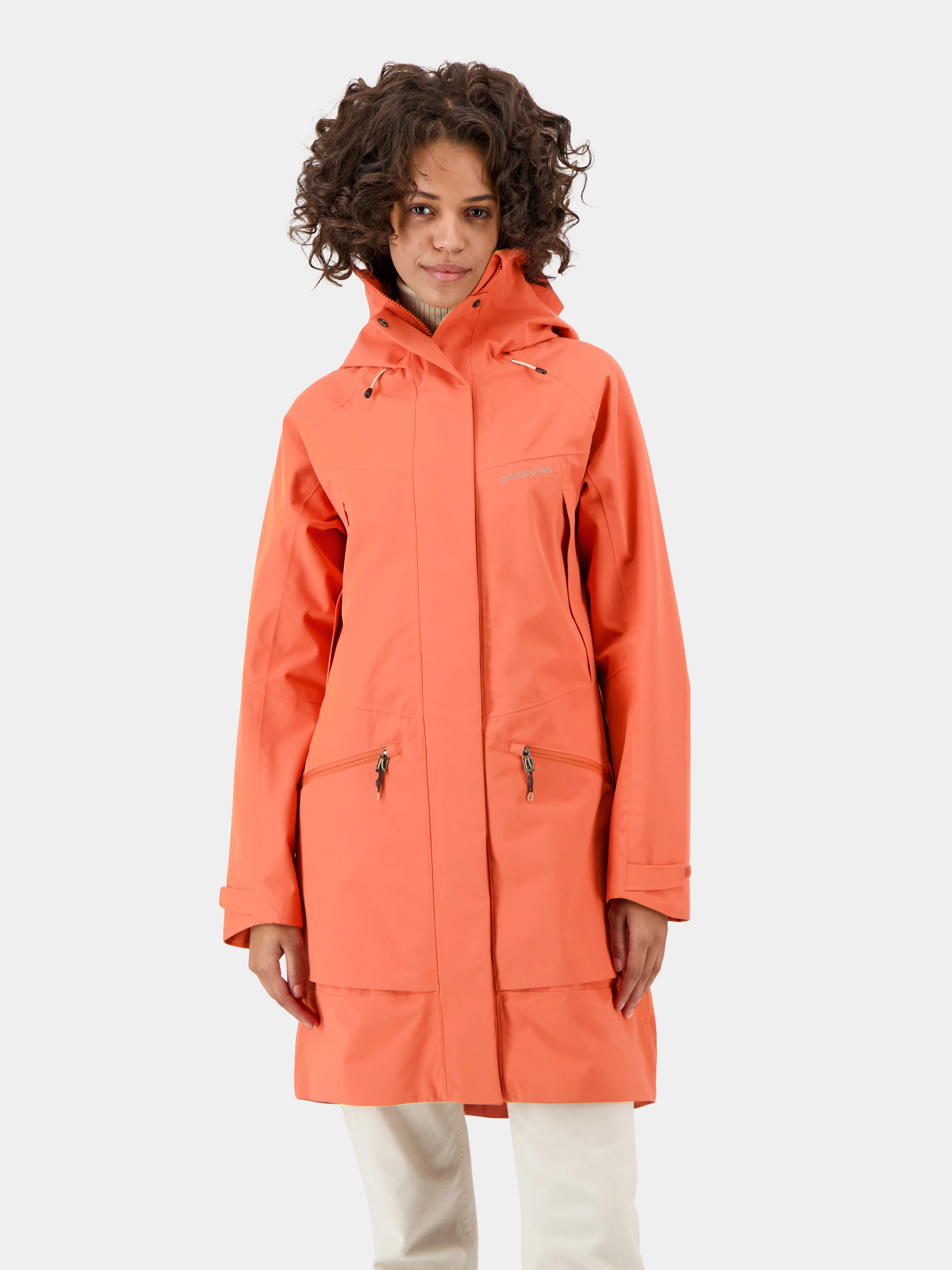 Didriksons Women's Ilma Parka 7 Brique Red | Buy Didriksons Women's Ilma Parka 7 Brique Red here | Outnorth