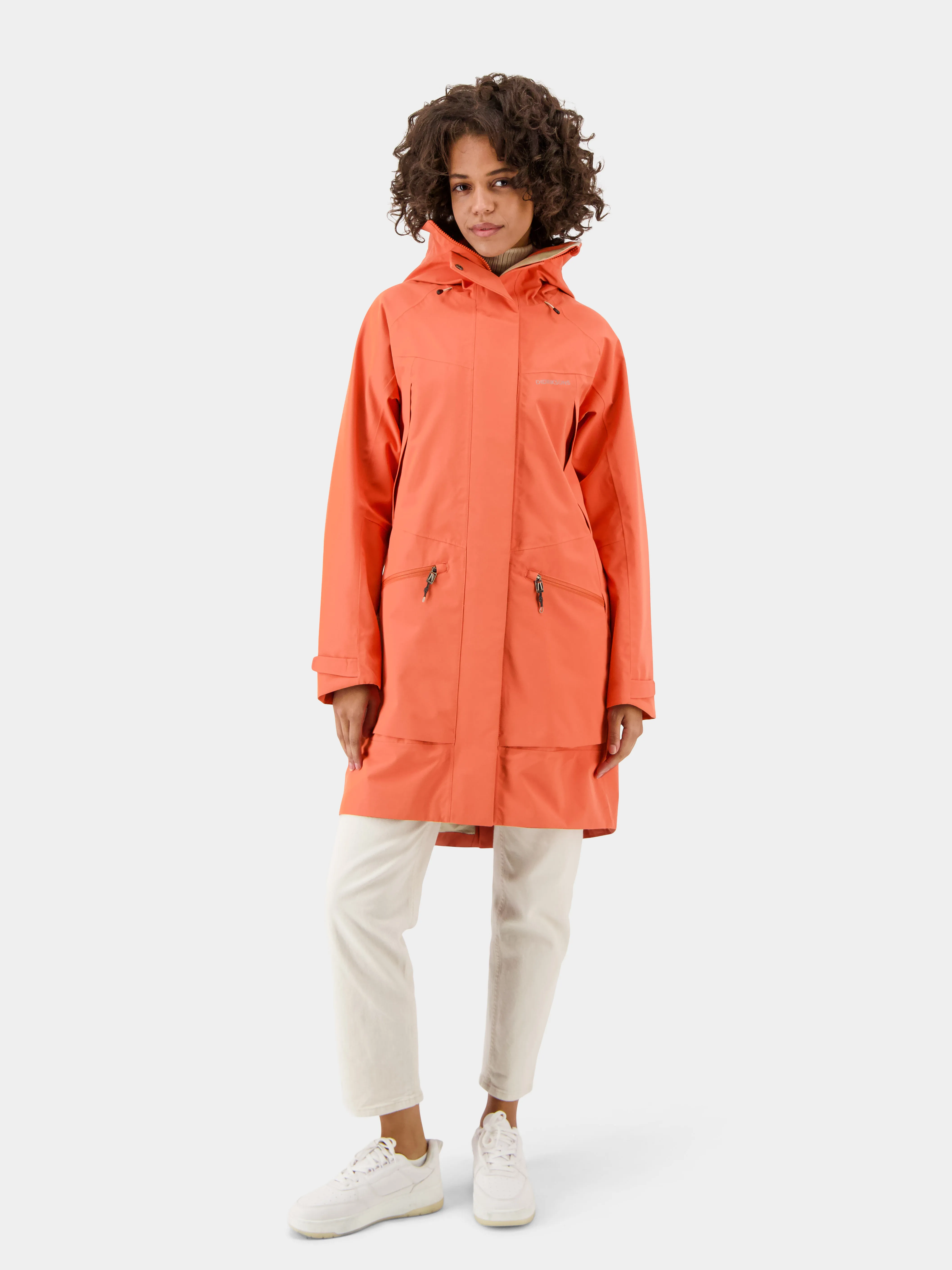 Didriksons Women's Ilma Parka 7 Brique Red | Buy Didriksons Women's Ilma Parka 7 Brique Red here | Outnorth